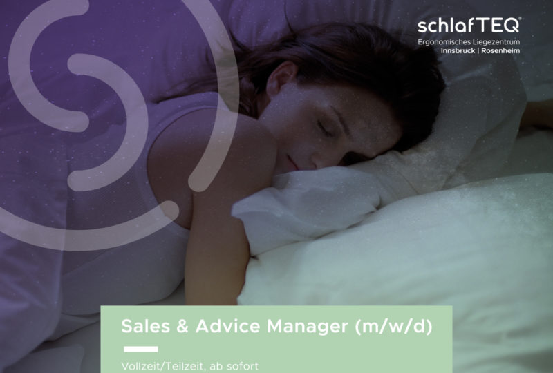 Sales & Advice Manager (m/w/d)